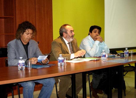 Rodolfo Caparrós (a la izquierda) será uno de los ponentes.