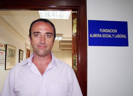 José Macías director de la Fundación Social y Laboral, entidad que gestiona la escuela.