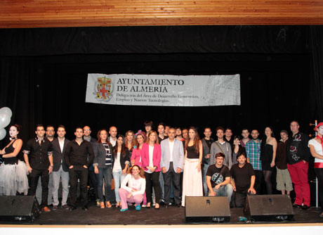 Artistas participantes en Almería Novel.