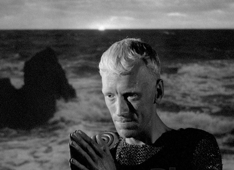 Max von Sydoy en 'El séptimo sello' de Ingmar Bergman.