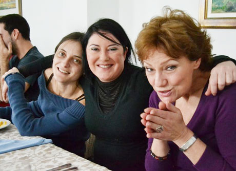 Las actrices de 'Nina Vértigo'.