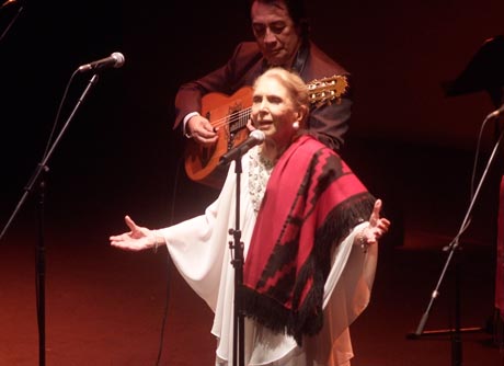 María Dolores Pradera actuó la pasada temporada en Roquetas.