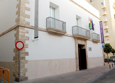 Fachada del Centro Andaluz de Fotografía en la capital almeriense.