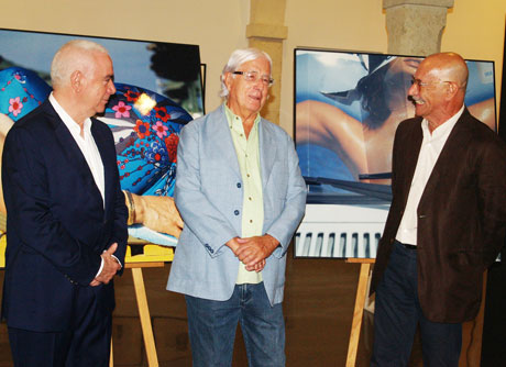 Luciano Alonso, Pérez Siquier y Pablo Juliá.
