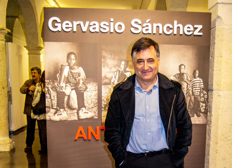 Gervasio Sánchez. Foto: Puri Rodríguez.