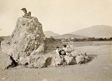 Una de las imágenes de la Almería de la época.