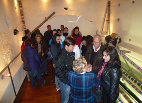 Inauguración de la séptima edición de itinerarte en Santa Fe de Mondújar.