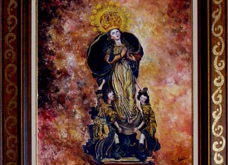 Virgen del Saliente. Andrés del Águila. Muestra de la Galería virtual.