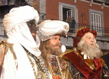 Los Reyes Magos de Oriente.