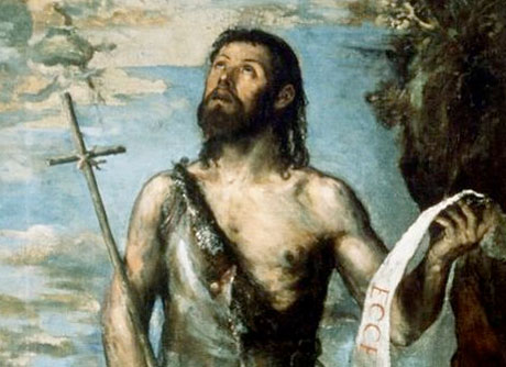 San Juan Bautista, de Tiziano.