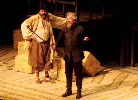 José Sacristán encarnó a Don Quijote.