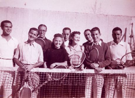 Foto del año 1941 cedida por Ginés Valera, sobrino de María Teresa Varela.