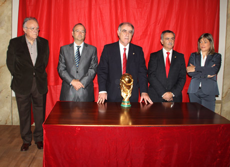 La Copa del Mundo ya visitó la capital almeriense.