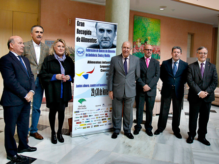 Campaña Gran Recogida de Alimentos presentada en Sevilla.