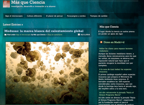 Captura de la web mqciencia.wordpress.com.