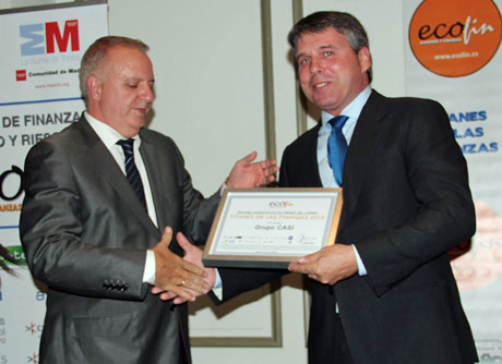 José María Andújar ha recogido el premio de Ecofin.
