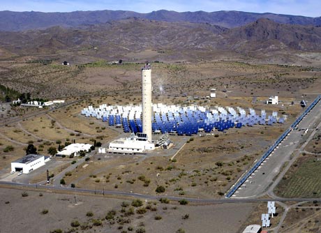 La Plataforma Solar de Almería es una de las más avanzadas de Europa.