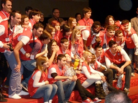 Los alumnos del IES Turaniana disputaron la final de Pamplona.