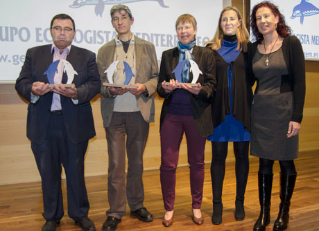 Premiados por el GEM. Foto: Puri Rodríguez.