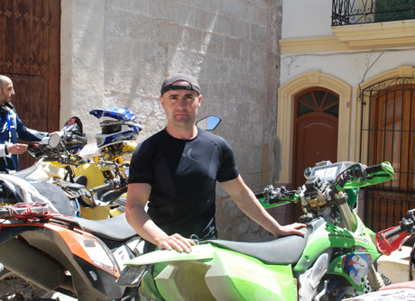 Paco Martínes es un habitual en el Dakar que no se ha querido perder esta cita.