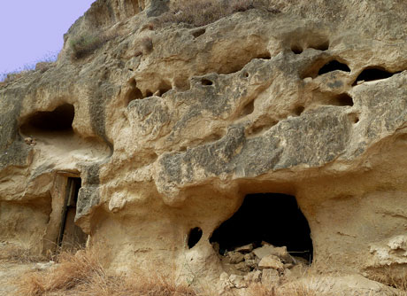 Una de las  casacueva de Cuevas del Almanzora.