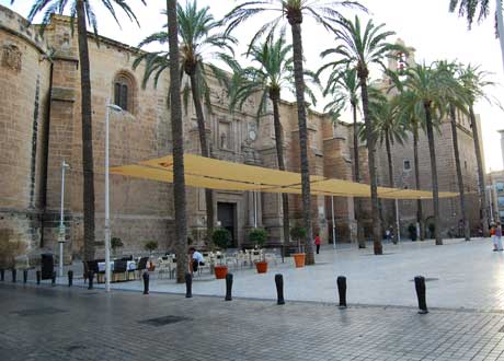 La catedral de Almería es uno de los monumentos más importante de la ciudad