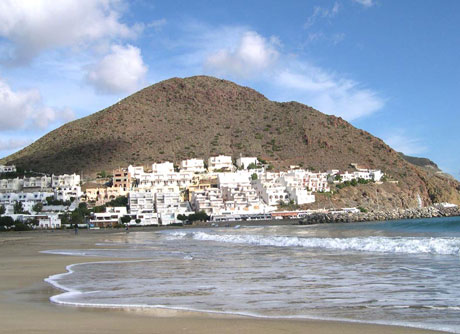 Playa de San José, en Níjar.