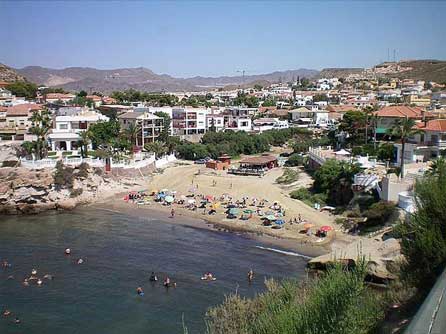 Playa de San Juan de los Terreros.