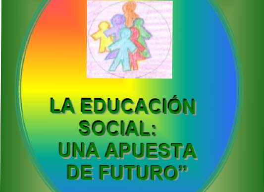 Cartel de las jornadas sobre Educación Social en la UAL.
