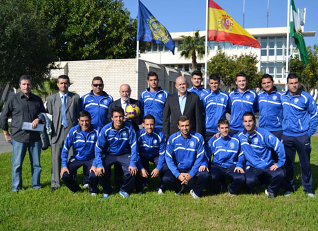 Integrantes que representarán a la UAL en los europeos de fútbol universitario.