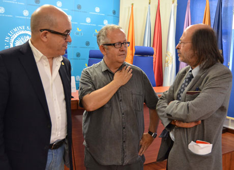 José Antonio Guerrero, Juan José Téllez y Miguel Naveros.