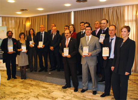 Los premiados se han reunido en el Gran Hotel Almería.