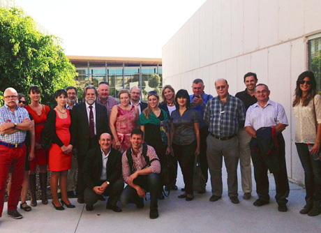 Investigadores reunidos en la Universidad de Almería.