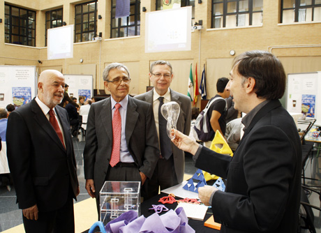 Ginés Morata ha participado en la inauguración de la Semana de la Ciencia. Foto: Alejandro Felices.