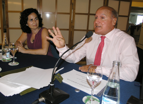 José Lius Roca ha explicado las ventajas del arbitraje.