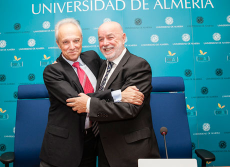 Martínez Vidal y Pedro Molina. Foto: Diego Arcuri.