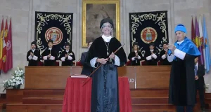 Pilar Garcés y su decena de vicerrectores toman las riendas de la Universidad de Valladolid de forma oficial