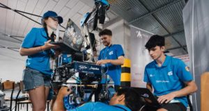 El equipo 4Space Uniovi pone a prueba sus prototipos para desplazarse por superficies similares a Marte Desafío Rover Europeo en Cracovia