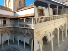 La Universidad de Granada culmina la restauración del histórico Patio de los Mármoles del Hospital Real, sede del Rectorado