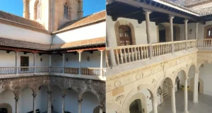 La Universidad de Granada culmina la restauración del histórico Patio de los Mármoles del Hospital Real, sede del Rectorado