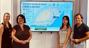 La UAL contará con cuatro nuevos servicios que la conectarán al Bajo Andarax, Alhama de Almería, Tabernas y Roquetas centro