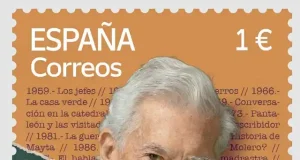 Correos rinde homenaje a Mario Vargas Llosa, referente de la literatura en lengua española, con un sello conmemorativo