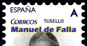 Un sello personalizado de Correos conmemora el 150 aniversario del nacimiento de Manuel de Falla