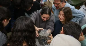 Alumnos de bachillerato buscan en burgos un súperhormigón lo más resistente posible