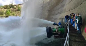 Las presas del Pontón Alto y Castro de Las Cogotas se convierten en un laboratorio vivo para formar ingenieros civiles