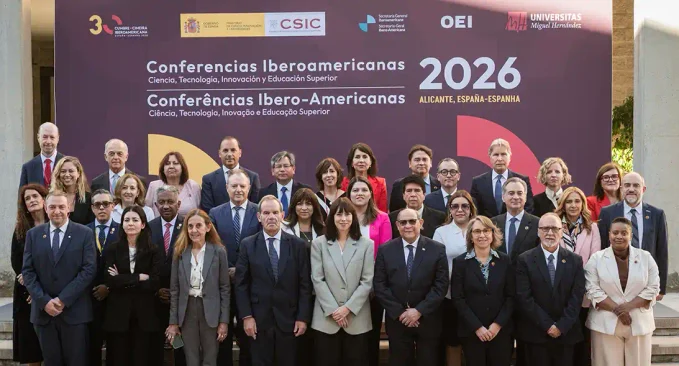 La Declaración de Alicante propone articular un espacio iberoamericano de diplomacia científica y reforzar el español y el portugués como lenguas de la ciencia y de la IA