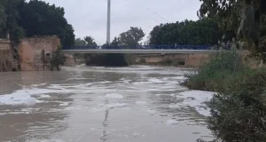 Descartan la contaminación química como origen principal de las espumas del río Segura