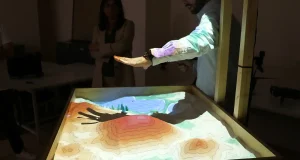 La ULE enseña Geografía con un mapa 3D manipulable en tiempo real único en los campus de Castilla y León