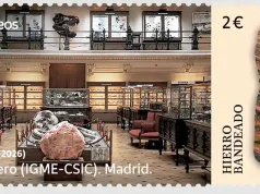 Correos dedica un sello al Instituto Geológico y Minero de España con motivo del centenario de la institución