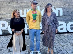 El Campus de Ponferrada celebra el título mundial del patinador lacianiego Marcos Arias, estudiante del Nutrición Humana y Dietética de la ULE